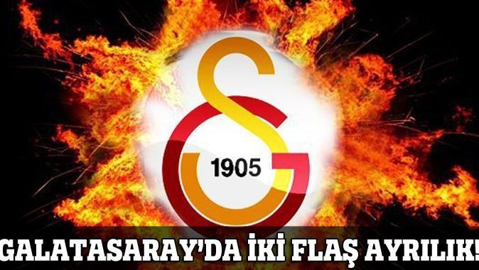Galatasaray&#039;da iki bomba ayrılık!