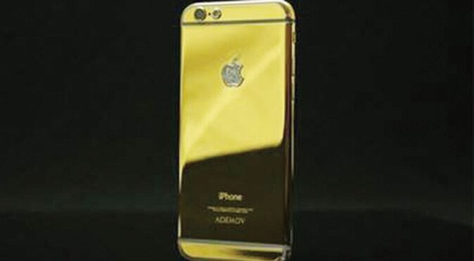 Altın kaplama iPhone 6 üretildi