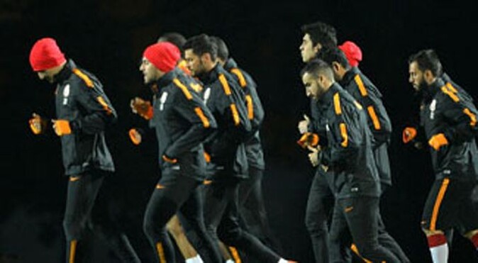 Galatasaray, Trabzonspor hazırlıklarını sürdürdü