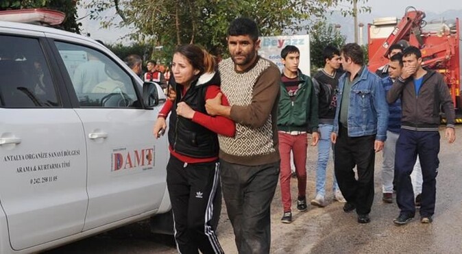 Antalya&#039;daki patlamada yine işçiler can verdi