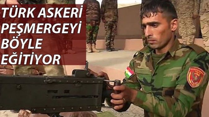 İşte Türk askerinin Peşmerge&#039;yi eğittiği kamp - İZLE