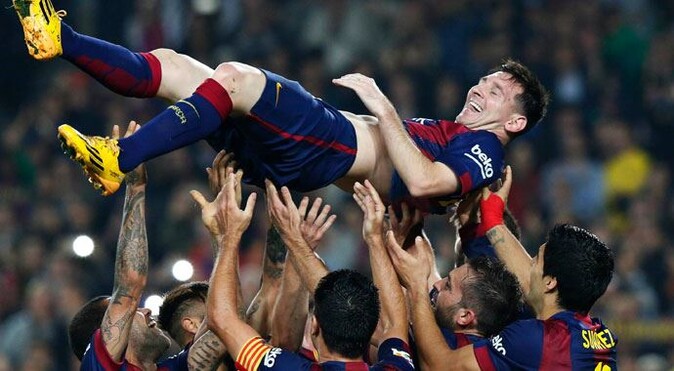 Messi hat-trick yaptı, La Liga tarihine geçti