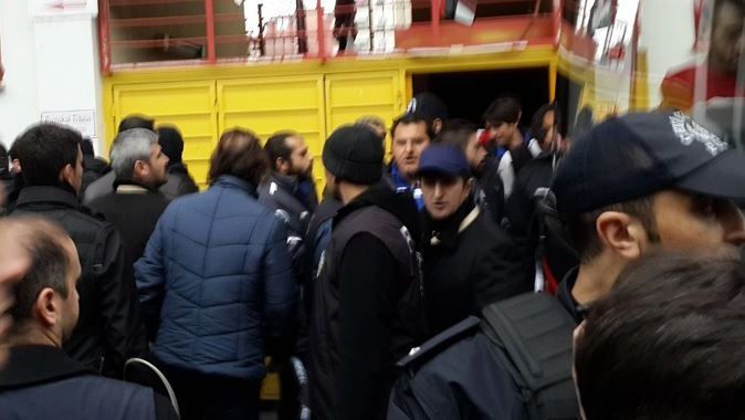 Pendikspor-Yeni Malatyaspor maçından sonra olaylar çıktı