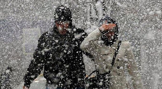 Kar Balkanlar&#039;dan geldi, Meteoroloji uyardı