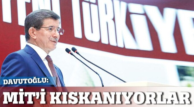 Başbakan Davutoğlu: MİT&#039;in başarısını çekemiyorlar