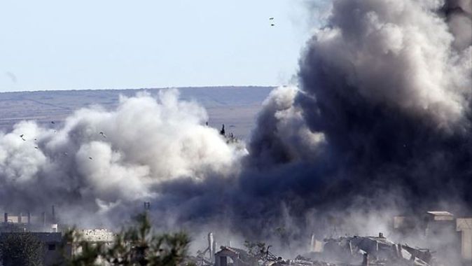 Koalisyon güçlerinden IŞİD hedeflerine 14 hava saldırısı