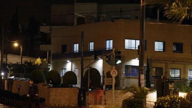 İsrail Büyükelçiliği&#039;ne  saldırı