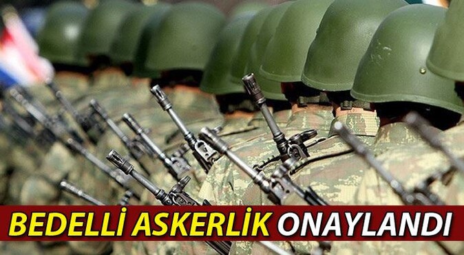 Erdoğan&#039;dan &#039;bedelli askerlik kanunu&#039;na onay