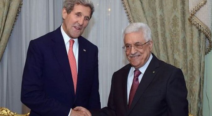 John Kerry, Abbas ile görüştü