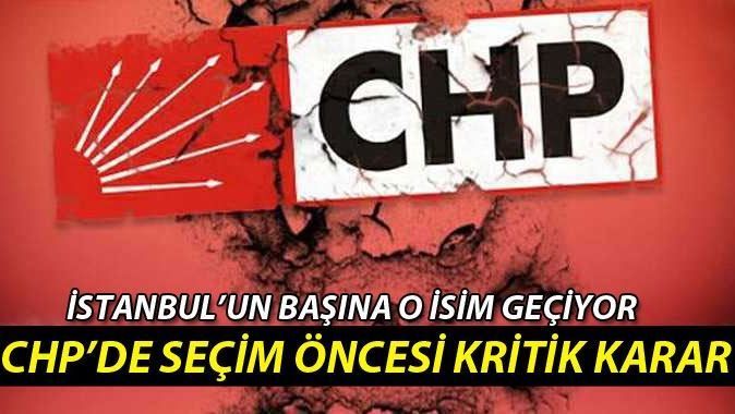 CHP İstanbul&#039;a Karayalçın geliyor