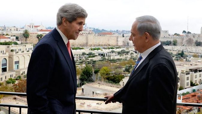 Kerry ve Netanyahu Roma&#039;da görüştü