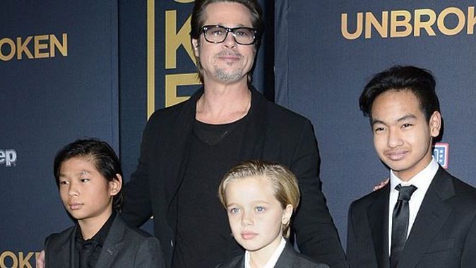 Brad Pitt kızını erkek gibi yetiştiriyor