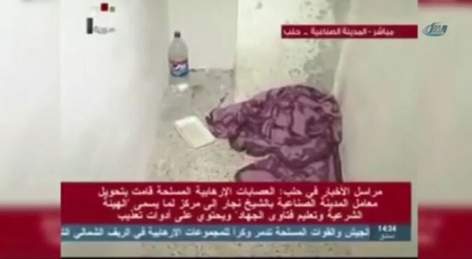 IŞİD&#039;in kaçırdıklarını rehin tuttuğu hücreler görüntülendi
