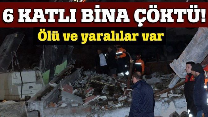 Amasya&#039;da işhanı yıkımında çökme: 1 ölü, 1 yaralı