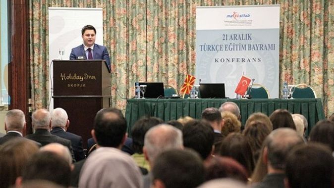 Makedonya&#039;da Türkçe Eğitim Bayramı kutlandı