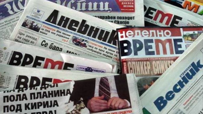 Başbakan Davutoğlu&#039;nun ziyareti Makedonya basınında