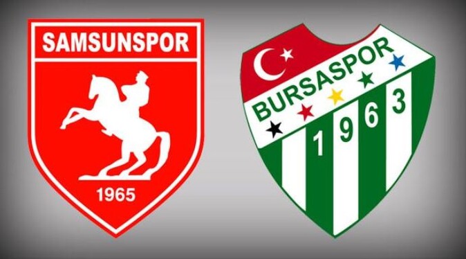 Samsunspor Bursaspor maçının 11&#039;leri belli oldu