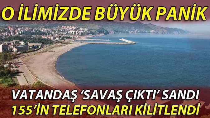 Zonguldak&#039;ta vatandaşı korkutan sesler