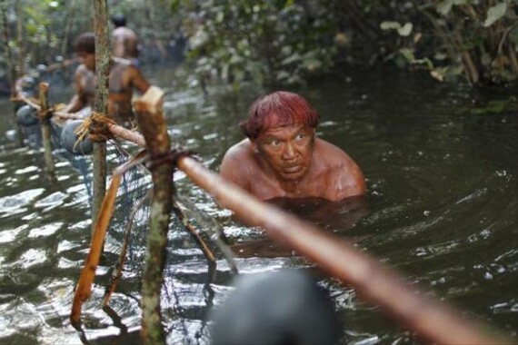 Amazon yerlileri köy bastı
