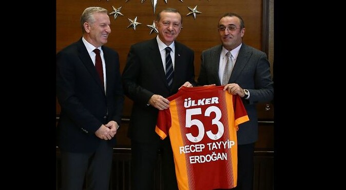 Fenerbahçeli Erdoğan&#039;a G.Saray forması