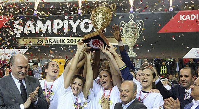 Kadınlar Türkiye Kupası&#039;nda şampiyon Fenerbahçe