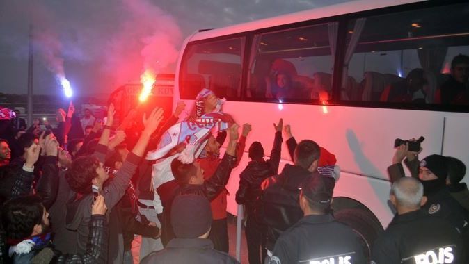 Trabzonspor Konya&#039;ya geldi