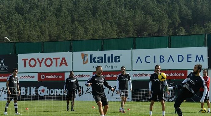 Beşiktaş, Bursaspor maçına hazırlandı 