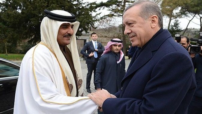 Katar Emiri Gül ve Erdoğan&#039;la görüştü