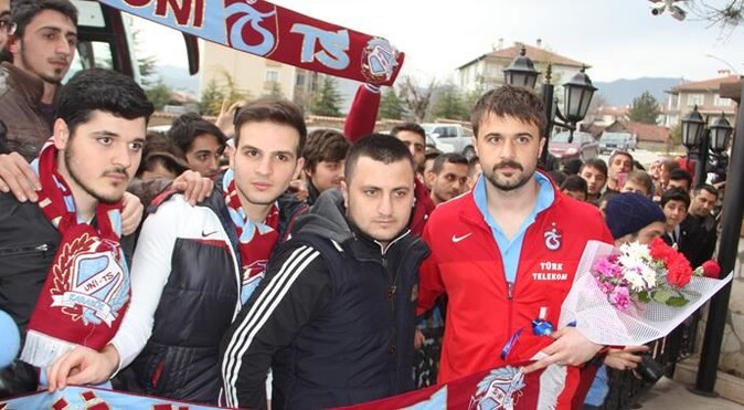 Trabzonspor kafilesi, Karabük&#039;e geldi