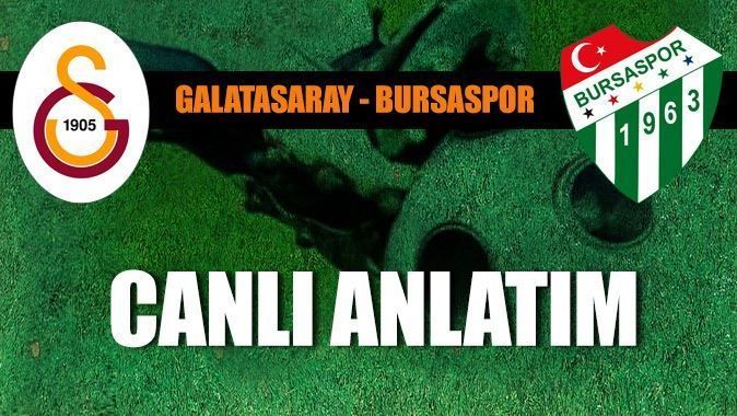 Galatasaray Bursaspor MAÇ SONUCU