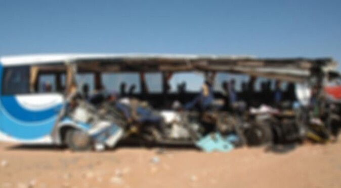 Mısır&#039;da trafik kazası: 21 ölü, 25 yaralı