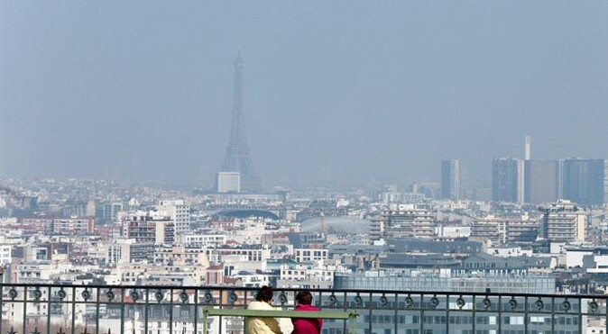 Paris&#039;te hava kirliliği rekor seviyede