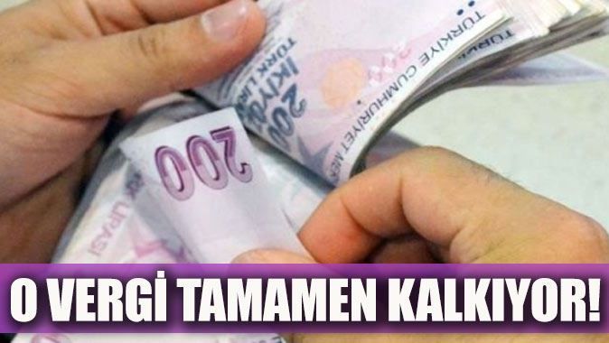 Mehmet Şimşek müjdeyi verdi o vergi tamamen kalkıyor!