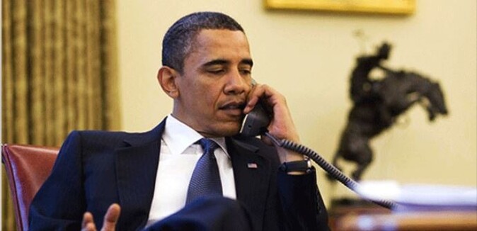 Obama&#039;dan 90 dakikalık sürpriz telefon görüşmesi