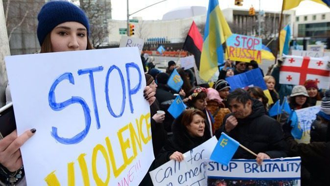 Ukrayna, işgal için yetki alan Rusya&#039;ya kınama