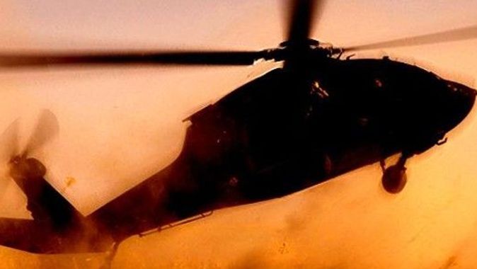 Askeri helikopter düştü: 4 kayıp