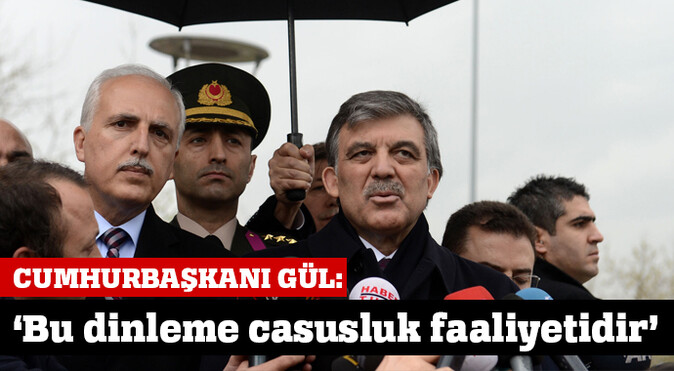 Cumhurbaşkanı Gül&#039;den ses kaydı açıklaması