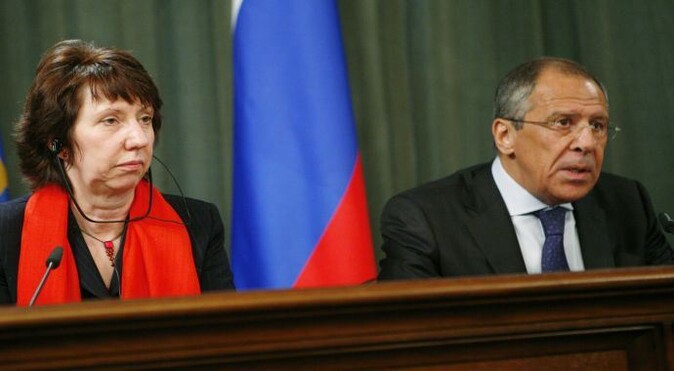 Lavrov ve Ashton İspanya&#039;da görüştü