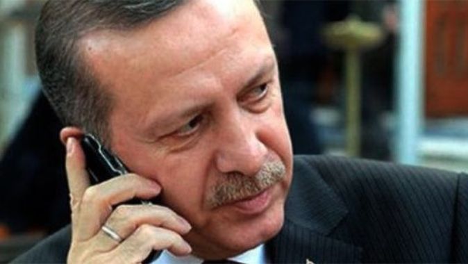 Erdoğan cep telefonundan seslendi