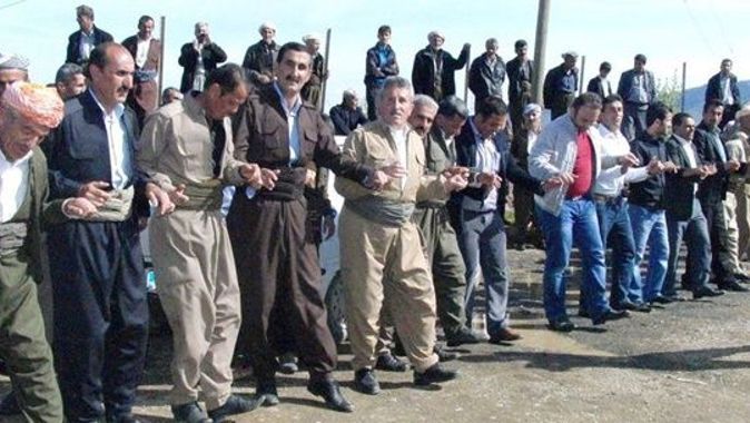 Irak sınırında AK Parti sevinci
