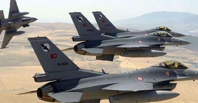 Türk F-16&#039;lar sınıra gönderildi!