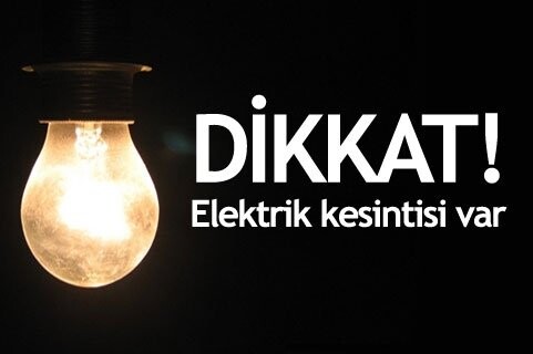 İstanbul&#039;da bu semtlere elektrik yok