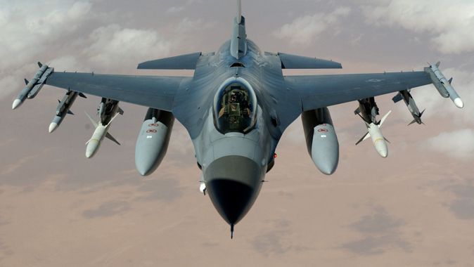 Suriye&#039;den F-16&#039;lara taciz!