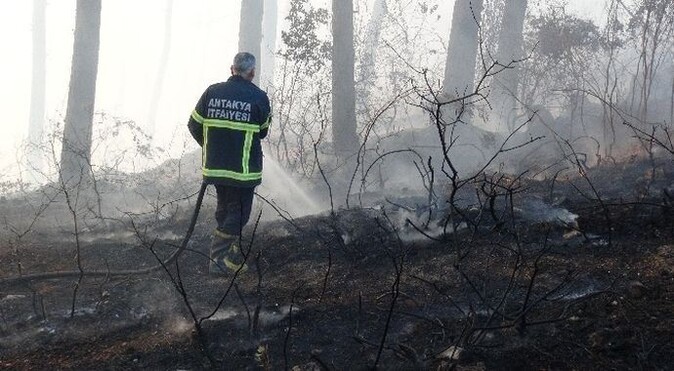Hatay&#039;daki orman yangını kontrol altına alındı
