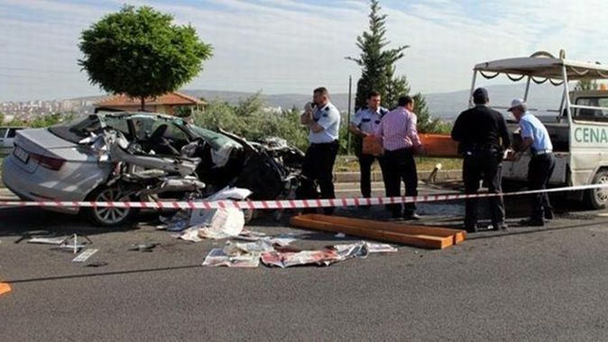 Elazığ&#039;da korkunç trafik kazası!..