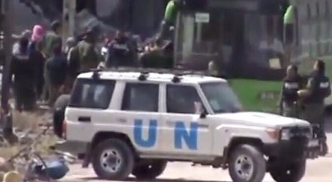 Suriye&#039;de BM görevlileri kaçırıldı!