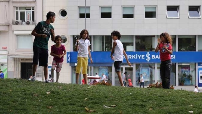 Taksim Meydanı çocuklara kaldı