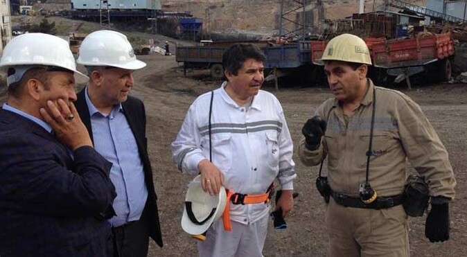 AK Partili milletvekilleri facianın yaşandığı madeni inceledi