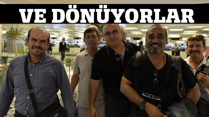 Türk vatandaşlar yurda dönmeye başladı