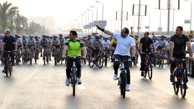 Sisi&#039;nin enerji çözümü bisiklet